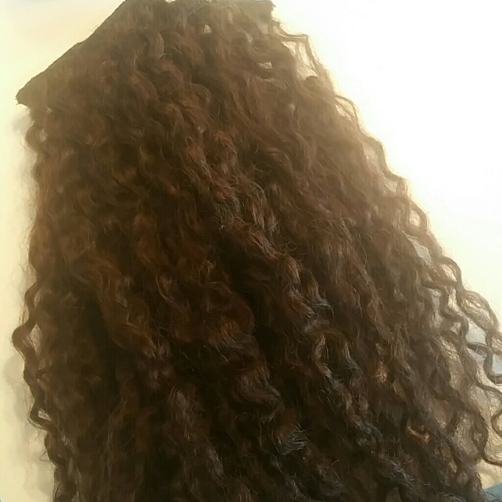 Curly hair extensions for textured hair